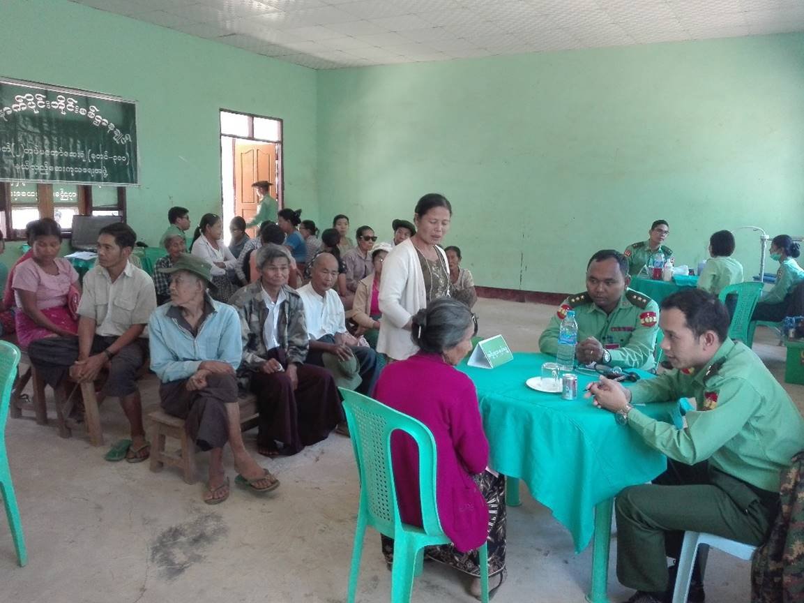 အနောက်ပိုင်းတိုင်းစစ်ဌာနချုပ်ဝန်းကျင်က ကျေးရွာတွေ မီးရှို့သတ်ဖြတ်ခံနေရ