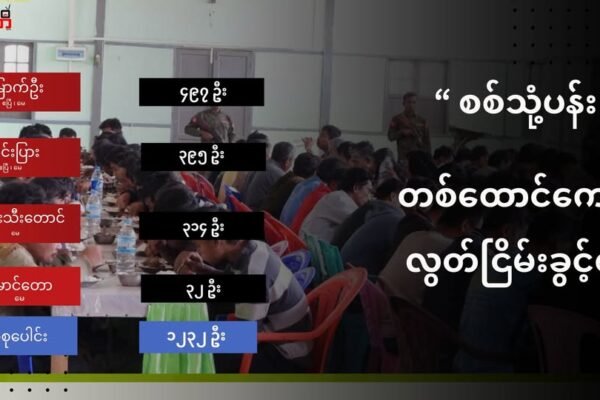 တပ်ရင်းမှုး မိသားစုတွေ အပါအဝင် ထောင်နဲ့ ချီတဲ့ စစ်သုံ့ပန်းမိသားစုတွေ ကို AA ဘက်က ပြန်လွှတ်ပေး