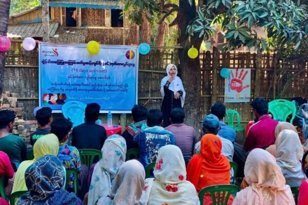 လိင်ပိုင်းဆိုင်ရာ အကြမ်းမဖက်ရေး လှုပ်ရှားမှုတစ်ရပ် ရခိုင်မှာပြုလုပ်