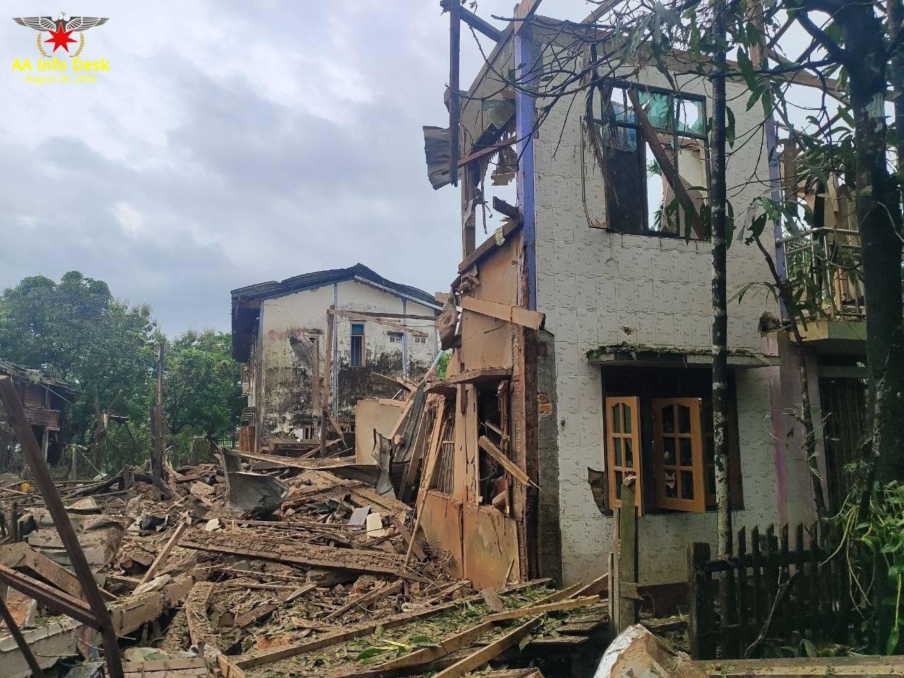 Airstrikes Force Thandwe Villagers to Flee Once Again