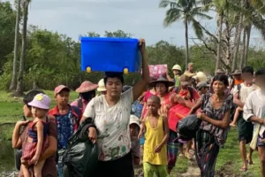 Emergency Evacuations for Coastal Residents in Thandwe and Gwa